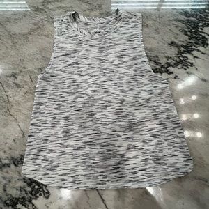 Lululemon Athletica open back tank top, size 4. Like new